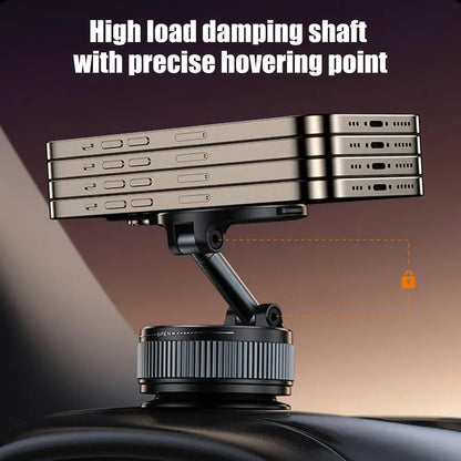 Magnatic Phone Stand Foldable Smartphone Holder Universal Car Wireless Charger Stand Adjustable Magnatic Adsorption Phone Holder