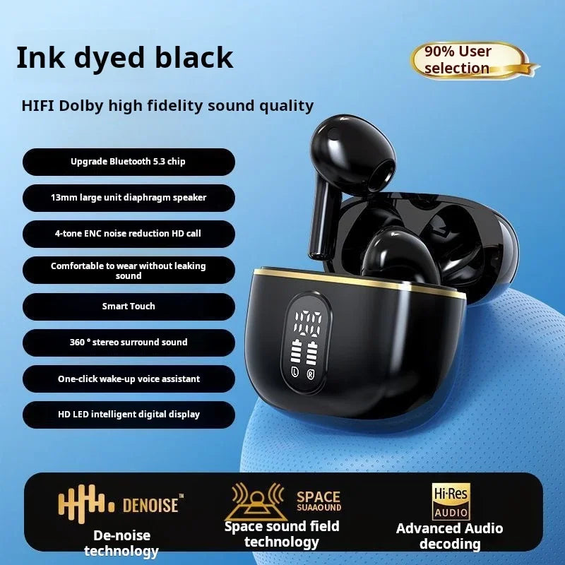 Origin X87 True Wireless Earphone HIFI Stereo Sound ENC Bluetooth Headphones Power Display Earbuds For IPhone Samsung Headset