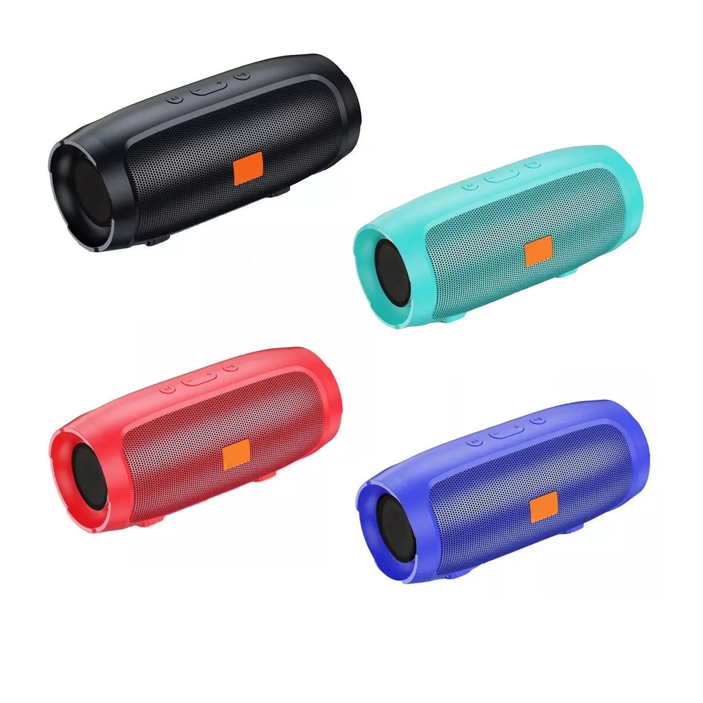 Portable Subwoofer Bluetooth Speakers Outdoor Stereo Surround Waterproof Loudspeaker Wireless Sound Box Support FM Radio TF Card