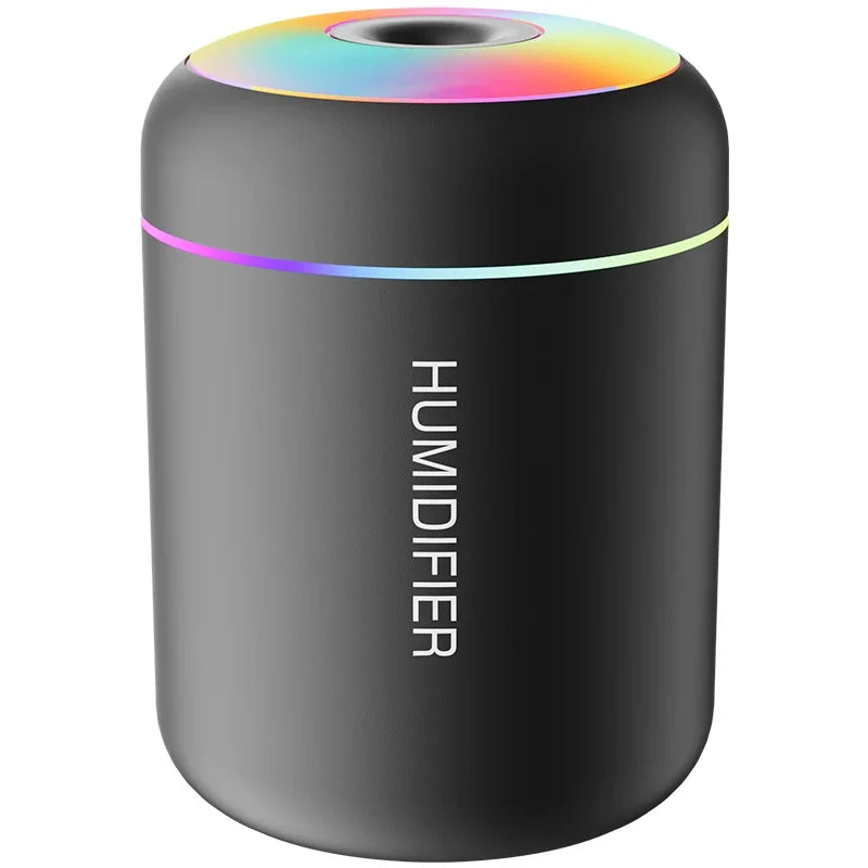 Mini Air Humidifier 180ML USB Electric Aroma Diffuser Essential Oil Purifier Aromatherapy Mist Maker Lights For Car Home Bedroom