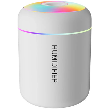 Mini Air Humidifier 180ML USB Electric Aroma Diffuser Essential Oil Purifier Aromatherapy Mist Maker Lights For Car Home Bedroom