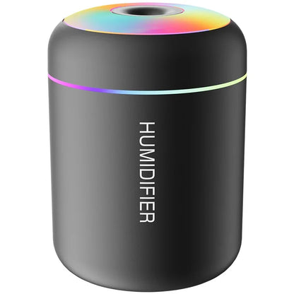 Mini Air Humidifier 180ML USB Electric Aroma Diffuser Essential Oil Purifier Aromatherapy Mist Maker Lights For Car Home Bedroom