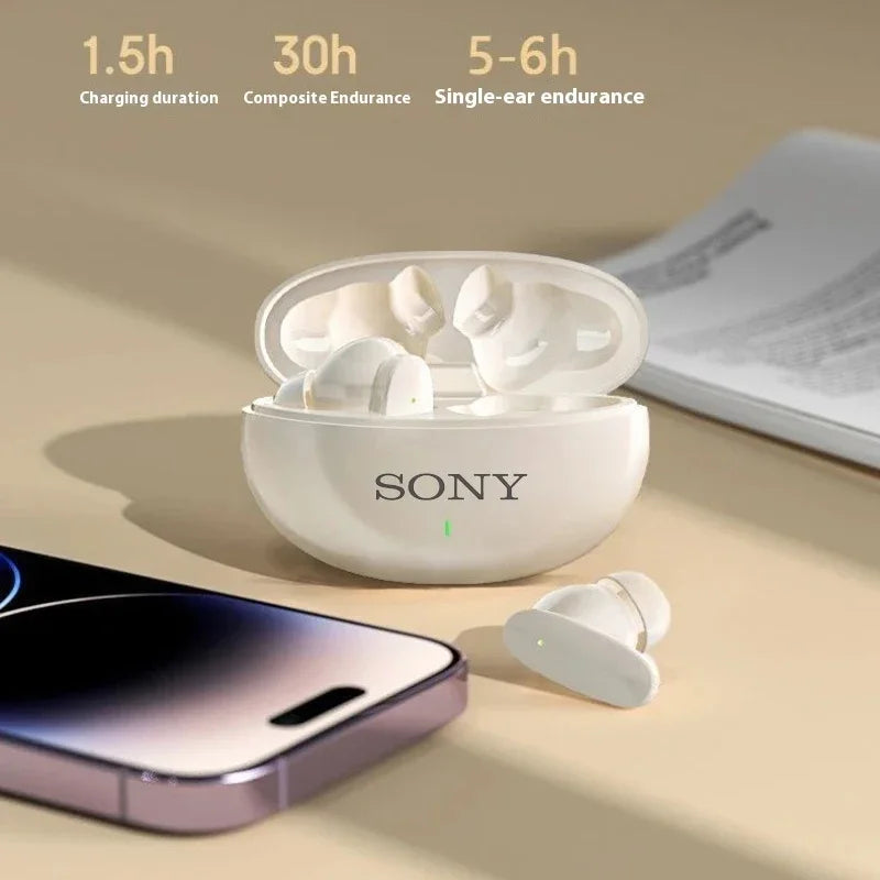 Original Sony S90 Earphone TWS Bluetooth Headset HiFi Wireless Headphone Mic Noise Reduction Earbuds Waterproof Game Motion