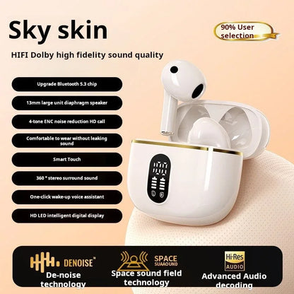 Origin X87 True Wireless Earphone HIFI Stereo Sound ENC Bluetooth Headphones Power Display Earbuds For IPhone Samsung Headset