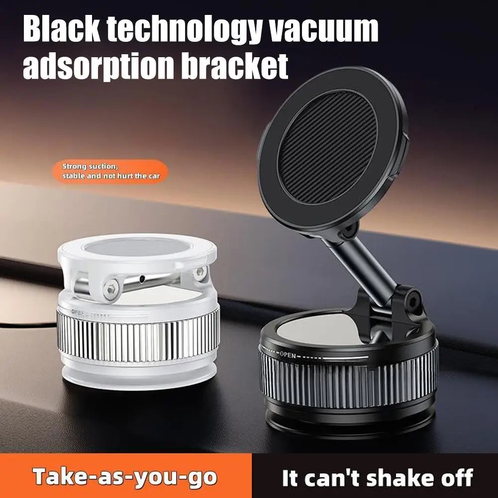 Magnatic Phone Stand Foldable Smartphone Holder Universal Car Wireless Charger Stand Adjustable Magnatic Adsorption Phone Holder